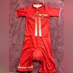 Men’s XL Pink Floyd “Dark Side of the Moon” Cycling/Triathlon Suit